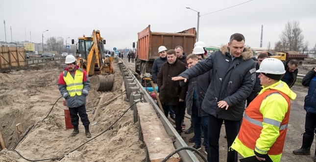 Віталій Кличко: «До кінця 2018 року ми плануємо завершити будівництво частини Великої Окружної дороги на ділянці від просп. Рокоссовського до вул. Богатирської»